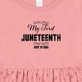 thumbnail image 4 of Inktastic My First Juneteenth June 19, 1865 Girls Baby Dress, 4 of 5