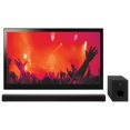 Sound Bundle 37 in. Bluetooth Sound Bar with Wireless Subwoofer and