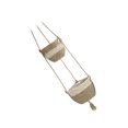 thumbnail image 1 of Maceta colgante de 2 capas Naiovety para algas marinas cesta tejida natural beige, 1 of 6