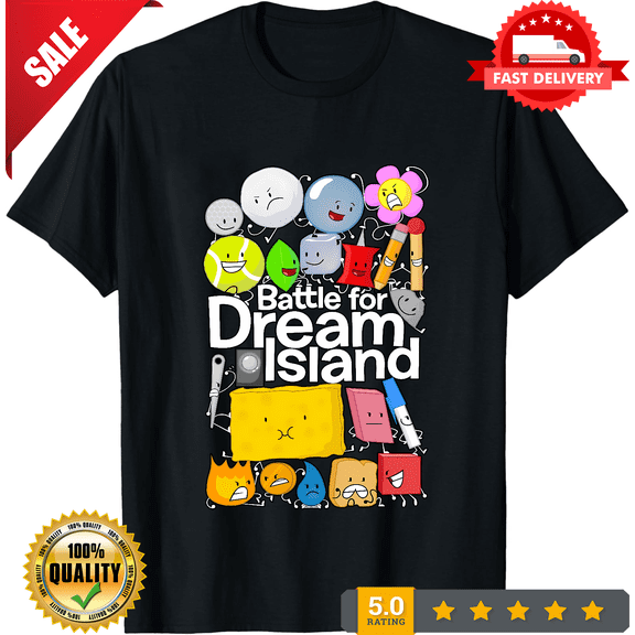 New Limited BFDI Poster Youth MAN WOMAN T-Shirt Size S to 5XL, CROWD FAVORIT-TH70405