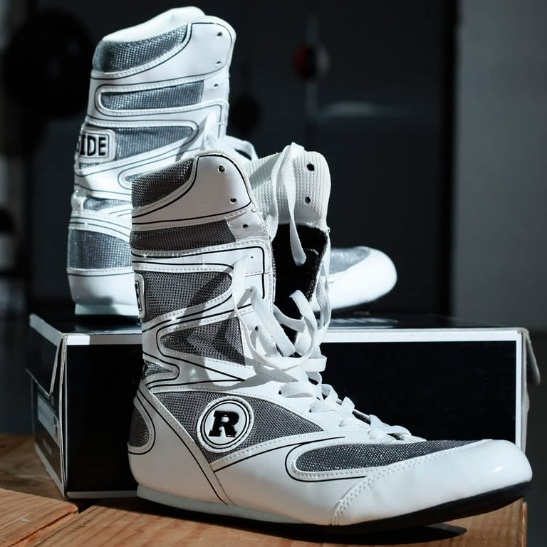 White 2025 boxing shoes