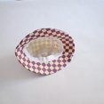 thumbnail image 4 of Patrón de tablero de ajedrez sombrero de cubo para niños lindo a cuadros bebé niños niñas sombrero para el sol suave niños pescador Panamá gorras, 4 of 6