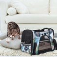 thumbnail image 7 of Koala Sherpa Fabric 900D Oxford Cloth Pet Carrier Bag with Nylon Webbing - 17x10x11.8 in - Black, 7 of 7