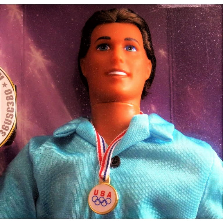 Barbie USA Olympic Skater Ken Doll 1997 Mattel 18502 - Walmart.com