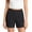 Black, variant on WCJM Women's Soft Sleep Shorts Plus Size Cotton Pajama Bottoms Summer Lightweight Lounge Shorts with Drawstring and Side Pockets