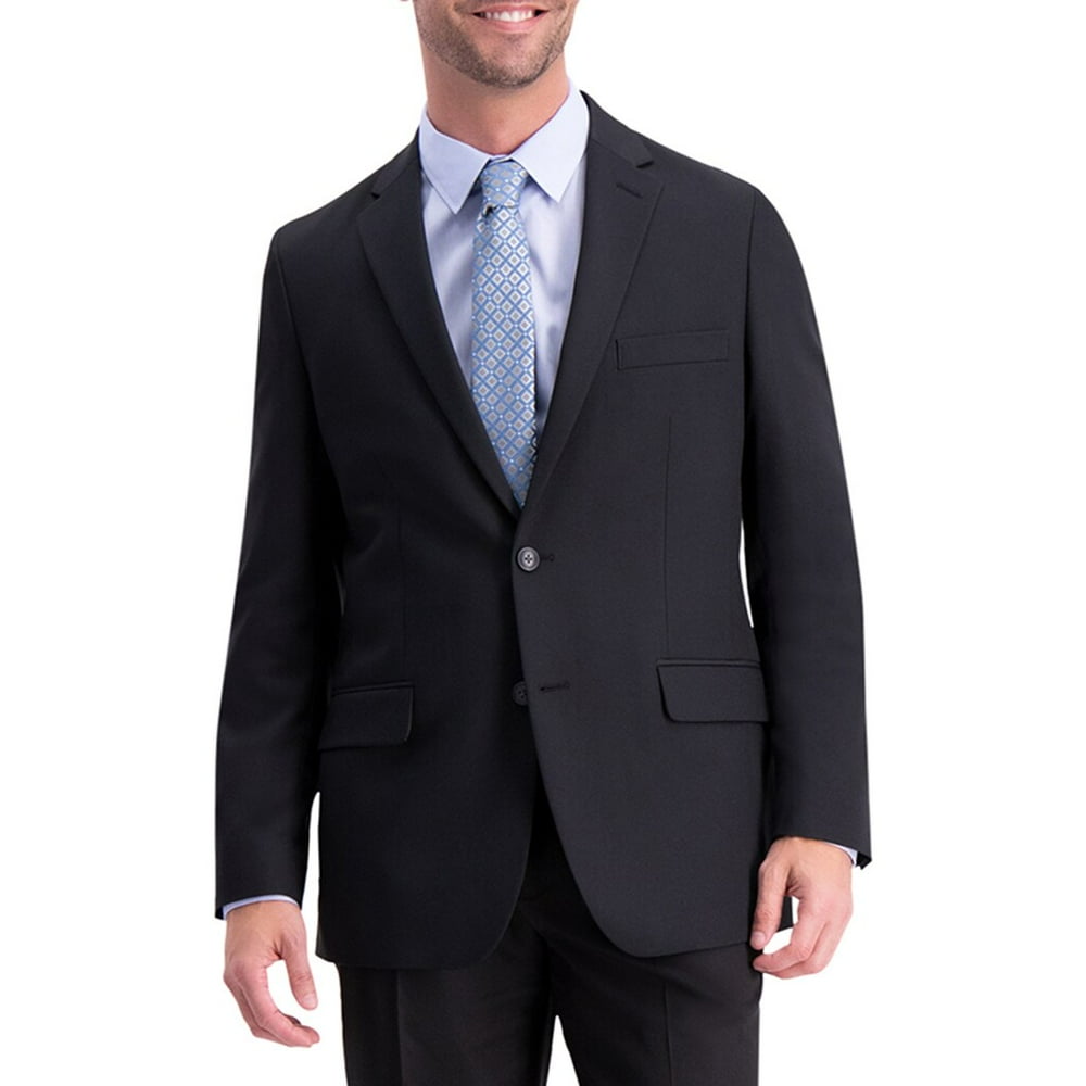 Haggar Men's Haggar Active Series ClassicFit Suit Jacket Black