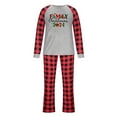 thumbnail image 2 of yoeyez Christmas Pajamas for Family Christmas Pjs Matching Sets Xmas Tree Couples Loungewear Long Sleeve Family Matching Jammies Holiday Sleepwear Set, 2 of 3