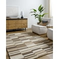 thumbnail image 6 of Hauteloom Amrita Wool Living Room, Bedroom Area Rug - Traditional, Transitional - Beige, Taupe, Light Brown - 2' x 3', 6 of 6