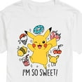 thumbnail image 3 of Pokémon - I'm So Sweet - Men's Short Sleeve Graphic T-Shirt, 3 of 5