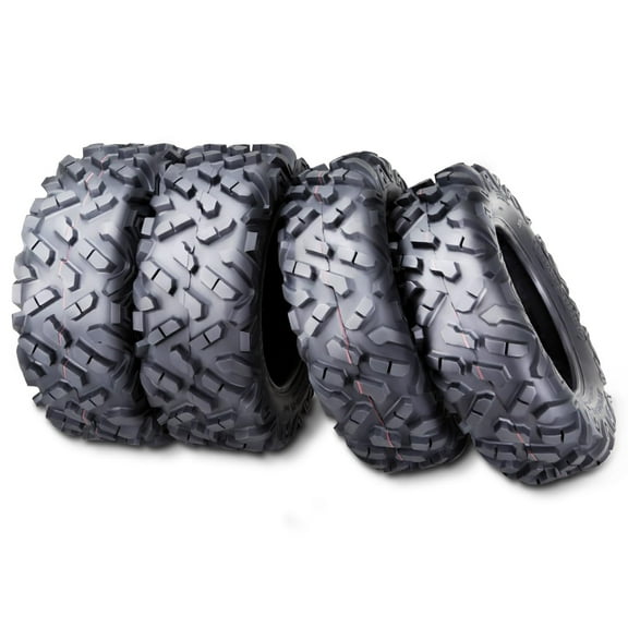 Set 4 ATV UTV Tires 26x8-14 & 26x10-14 for 16-17 Polaris Sportsman 570 850