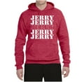 thumbnail image 2 of Wild Bobby Jerry Springer 90's TV Talk Show Host Jerry Jerry Chant Famous People Unisex Hoodie Sweatshirt, Vintage Heather Red, XX-Large, 2 of 6