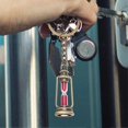 thumbnail image 3 of 2pcs Car Keychains Hourglass Keychains Backpack Key Ring Retro Key Chain Sand Timer Key Rings Bag Keychain, 3 of 3