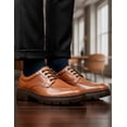 thumbnail image 3 of Zapato Derby Para Hombre Merano® Piel Color Cognac 25-29 marron 29, 3 of 11