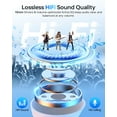 thumbnail image 3 of Auriculares inalámbricos KTGEE T08 Bluetooth 5.3 40 horas de reproducción IPX7, 3 of 6