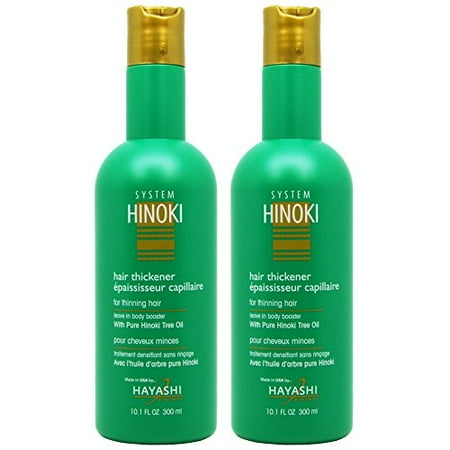 Hayashi System Hinoki Hair Thickener For Thinning Hair 10 1oz