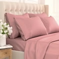 thumbnail image 3 of Cosy House Collection Ultra Soft Luxury Standard Size Pillow Cases - Pink Pillowcase Set of 2 - Cooling & Breathable, 3 of 6