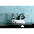 thumbnail image 2 of Kingston Brass Knight Two Handle 4" Centerset Lavatory Faucet with Retail Pop-up, 2 of 5