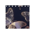 thumbnail image 4 of Decorative Butterflies 54×55 Inch Black Out Curtains 2 Packs Aesthetic for Bedroom Living Room Sliding Glass Doors Kitchen Windows, 4 of 5