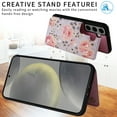thumbnail image 6 of Wallet Magnetic Leather Wallet Case Card Slot Shockproof Flip Cover for Samsung Galaxy S24 Ultra S24Plus S23FE S23Plus S23 Ultra S22 S22Plus S22 Ultra S21 S21Plus S21 Ultra S21FE Leather Case, 6 of 10