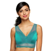 Rhonda Shear Mesh Dot Pin-Up Bra 3 Pack w/Removable Pads