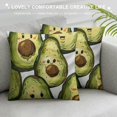 thumbnail image 3 of (Cartoon Pears) Decorative Pillow Light Throw Pillow Case Cushion Cover for Men Women, 3 of 5