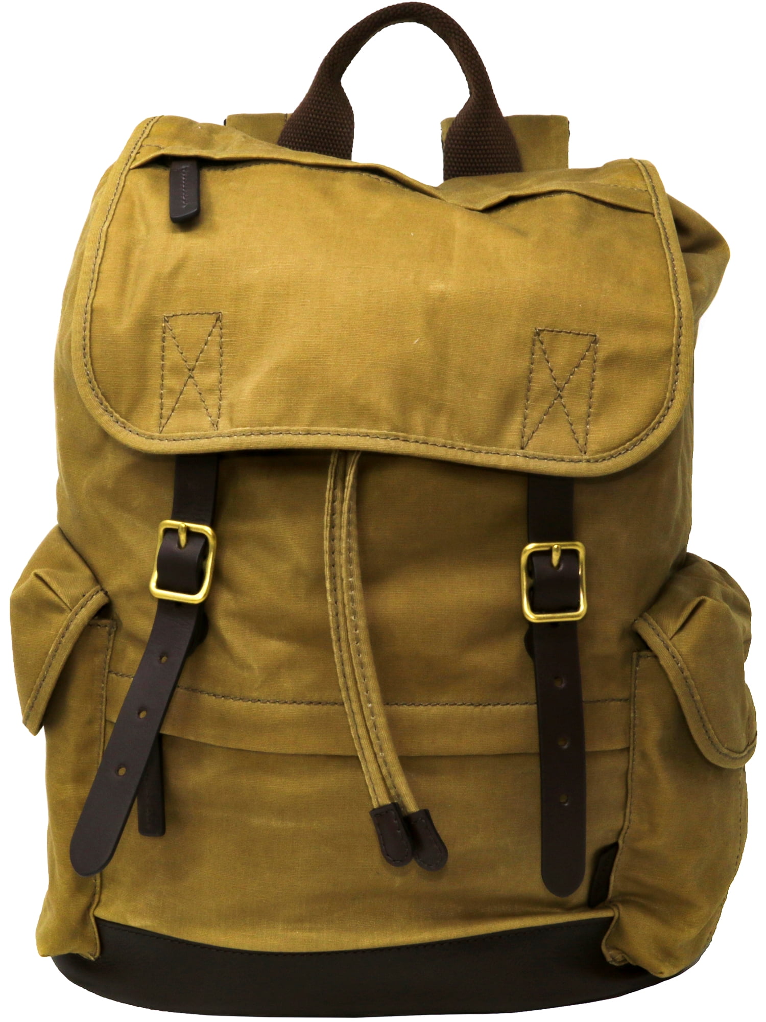 fossil canvas backpack