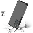 thumbnail image 3 of Kaleidio Case For TCL Ion X [Astro Armor] Rugged Slim [Shockproof] Impact Protector Hybrid Cover [Grey/Black], 3 of 4