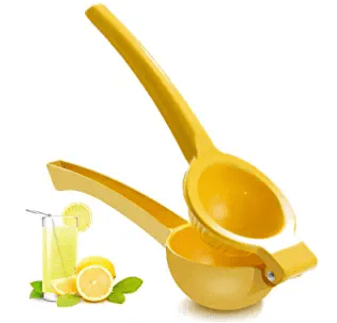 Black Fdit Lemon Squeezer Stainless Steel Lemon Squeezer Professional Lime Juicer With Hole Wonderful Kitchen Tool For Lemon Lime Orange Juice Fruit 