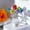 Multicolore, variante sur Ornement Bouquet de Roses en Verre Transparent, Décoration de Maison de la Saint-Valentin 3,5 X 4,3 Po, Cadeau de Fête pour Femme