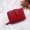 WineRed, variant on Women Wallets 2024 New Luxury Brand Red Black Small Mini Coin Purse Hasp Card Holder Lady Wallet Zipper Female Leather Buckle