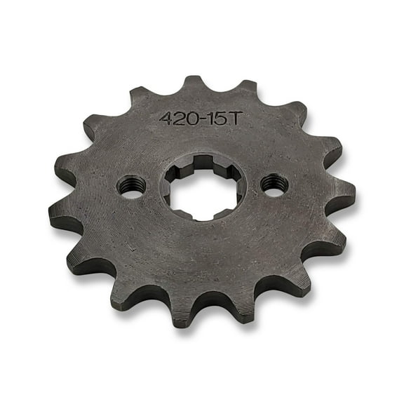Sprocket - Front, #420 - 15 Tooth - ATV, Dirt Bike, TAO TAO, ICE BEAR, SSR