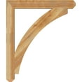 thumbnail image 3 of Ekena Millwork 4"W x 34"D x 40"H Thorton Craftsman Rough Sawn Bracket, Western Red Cedar, 3 of 4