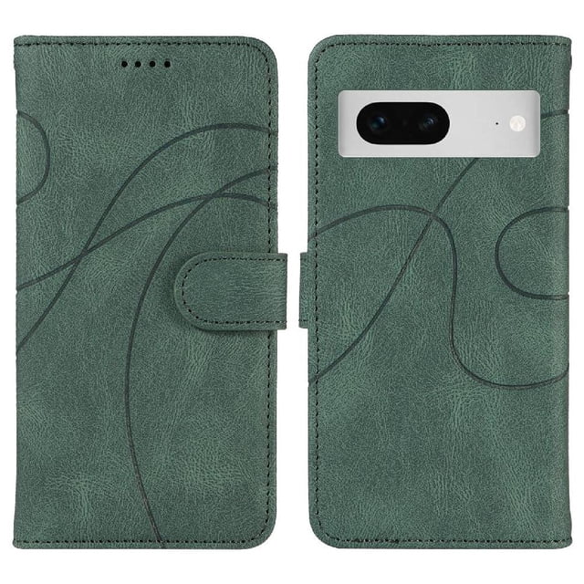 Flip Case For FOXDOCK Google Pixel 7 Card Slots and Kickstand Function Skin Feel Leather