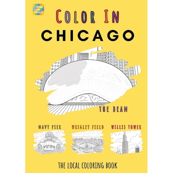 Chicago Coloring Book, (Paperback)