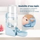 thumbnail image 3 of Hervidor de agua holandés para conejos y cerdos, hervidor de agua para Chinchilla de 500ml, dispensador automático de agua, bebedero para gatitos ER, 3 of 5