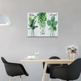 thumbnail image 4 of Bathroom Wall Art Tropical Botanical Canvas Prints Green Plant Painting Bathroom Pictures for Wall Relax Soak Unwind Signs Modern Artwork Home Decoration for Bathroom Bedroom 16"x12", 4 of 6