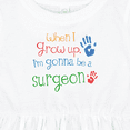 thumbnail image 4 of Inktastic Future Surgeon Kids Doctor Girls Baby Dress, 4 of 5