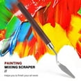 thumbnail image 6 of 1.6" Palette Art Paint Painting Spatula Putty Scraper Mixing Tool Metal + Wood0977, 6 of 6