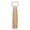 B, variant on Stainless Steel Beer Bottle Opener with Solid Wood Handle Handheld Bar Tool for Opening Bottles Comfortable Grip Manual Opener for Home Kitchen Bar Party Elephant Wood Handle Beer Cap Remover 14.2cm