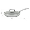 thumbnail image 4 of ZWILLING Energy Plus 10-inch Stainless Steel Ceramic Nonstick Fry Pan with Lid, 4 of 9