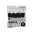 thumbnail image 2 of Kingart Foam Brush, Value Pack, Size 1”, 25 Black Brushes, All ages, 2 of 5