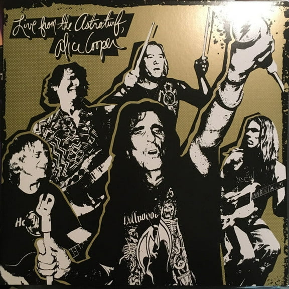 Alice Cooper - Live From The Astroturf (Gold LP Vinyl/DVD)
