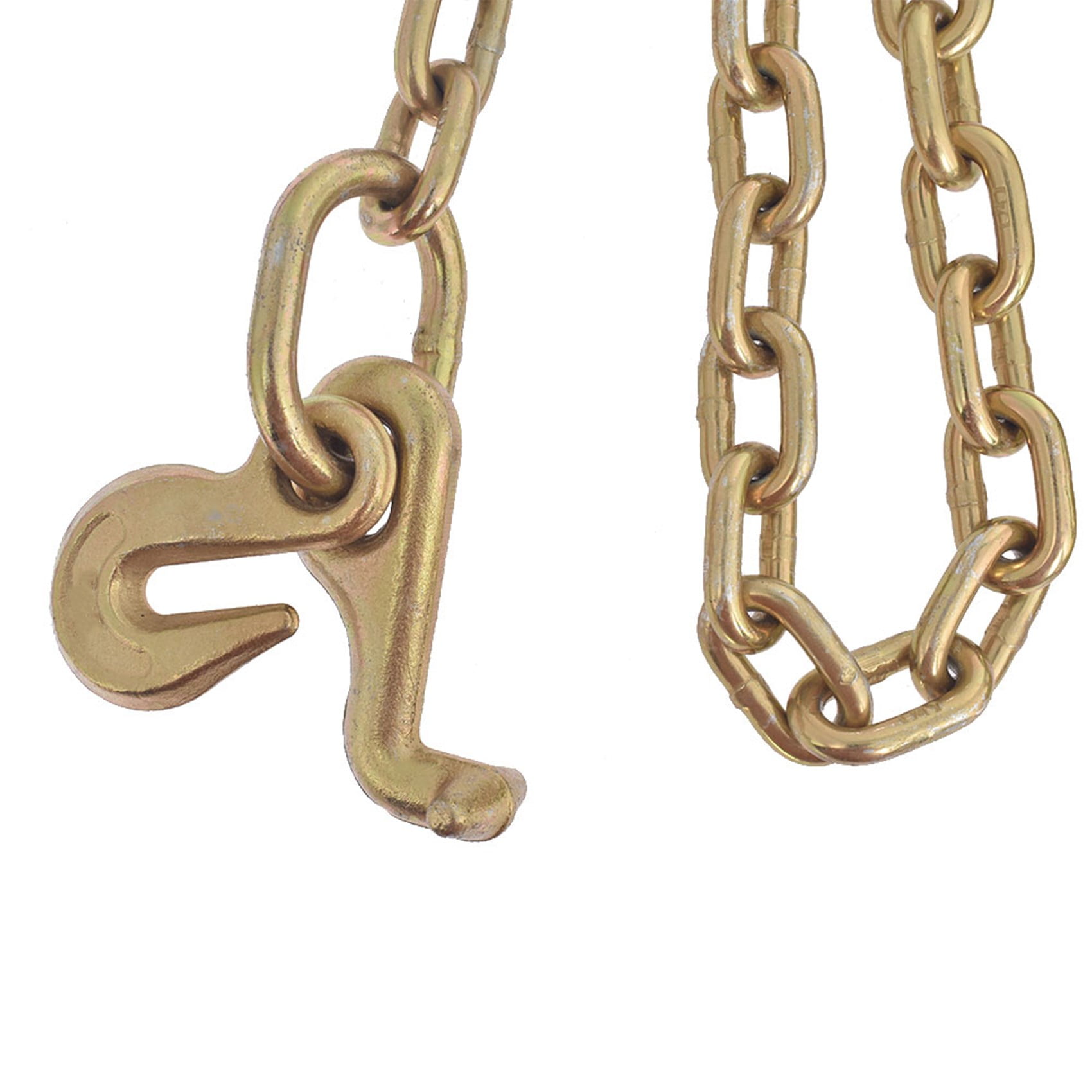 LABLT Tow Chain J Hook 5/16 x 6 ft Grade 70 Replacement for Mini T Hook Recovery Wrecker Axle