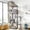 Light Grey, variant on Globlazer 83 Inch Tall Cat Tree for Large Cats, Heavy Duty Cat Tower with 2 Condos and Hammock for 4+ Cats, Multi-Level Cat Tree Tower for Indoor Corner Placement, S83, Beige
