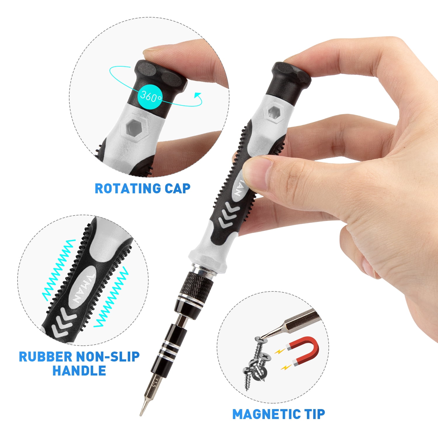 V-Man 145 in 1 Precision Screwdriver Set Repair Tool Precision Screwdriver