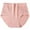 Pink, variant on Oksale Plus Size Cotton Underwear Women Sexy Lace Panties High Waisted Breathable Panty Briefs Soft Cozy Solid Color Underpants Green 3XL