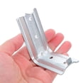 thumbnail image 4 of SEWCHICS 4pcs Fire Extinguisher Bracket Metal Silver Minimalist Fire Extinguisher Holder, 4 of 8