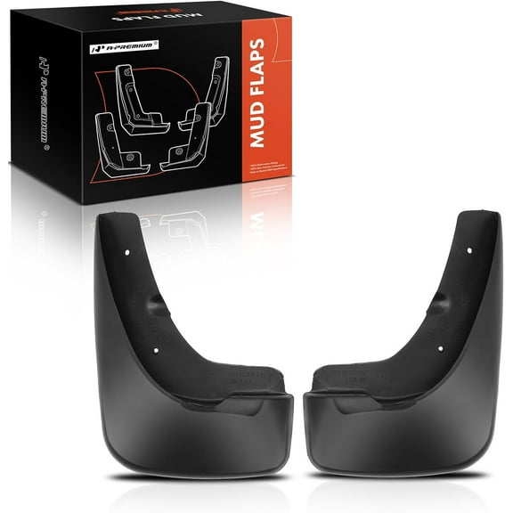 A-Premium Splash Guard Mud Flaps Replacement for PT Cruiser 2001-2010 Rear Side 2-PC Set