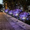 thumbnail image 3 of Luces solares de fuegos artificiales 150led para patio trasero Lámpara de estaca Decoraciones de jardín Blanco cálido - 150LEDs - Blanco frío Kuyhfg Bienvenido a Kuyhfg, 3 of 5