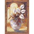 thumbnail image 2 of White flowers in vase I Poster Print by Rian Withaar (10 x 14), 2 of 2